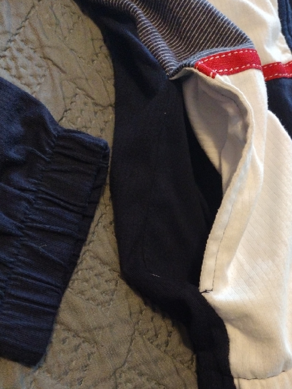 Navy, White & Red Dragonfly Zip-Front Jacket - Picture 11 of 16